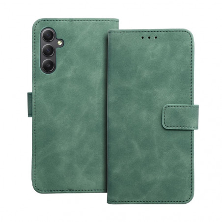 Samsung Galaxy A34 Wallet Cases TENDER Book Green 