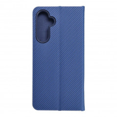 Samsung Galaxy A54 Wallet Cases LUNA Book Carbon Carbon Fibre, Elegant  Blue 