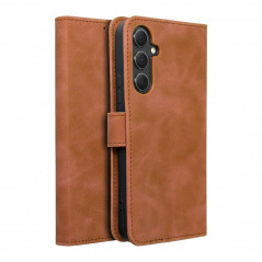 Samsung Galaxy A54 Wallet Cases TENDER Book Brown 