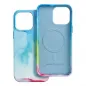 Apple iPhone 14 Pro Max Case Leather Mag Cover Elegant  MagSAFE  Color splash 