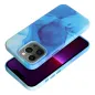 Apple iPhone 13 Pro Case Leather Mag Cover Elegant  MagSAFE  Blue splash 