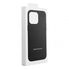 Apple iPhone 11 Pro Case Leather Mag Cover Elegant  MagSAFE  Black 