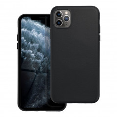 Apple iPhone 11 Pro Max Case Leather Mag Cover Elegant  MagSAFE  Black 