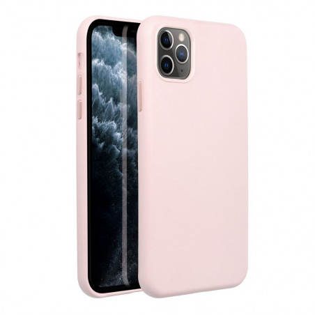 Apple iPhone 11 Pro Max Case Leather Mag Cover Elegant  MagSAFE  Sand pink