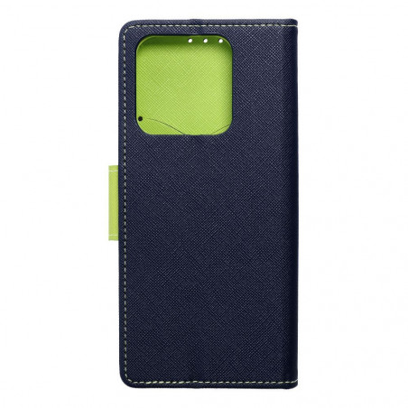 XIAOMI 13 Pro Wallet Cases Fancy Book Navy / Lime 