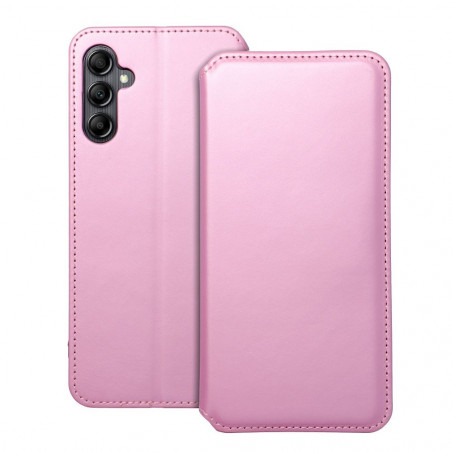 Samsung Galaxy A14 5G Wallet Cases Dual Pocket book Light pink 