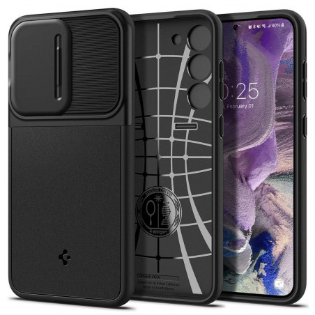 Samsung Galaxy S23 5G Case Spigen Optik Armor Black 