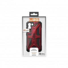 Samsung Galaxy S23 5G Case Urban Armor Gear Monarch Premium case  MagSAFE  Crimson 