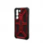 Samsung Galaxy S23 5G Case Urban Armor Gear Monarch Premium case  MagSAFE  Crimson 