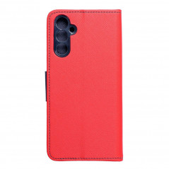 Samsung Galaxy A14 LTE Wallet Cases Fancy Book Red / Navy 