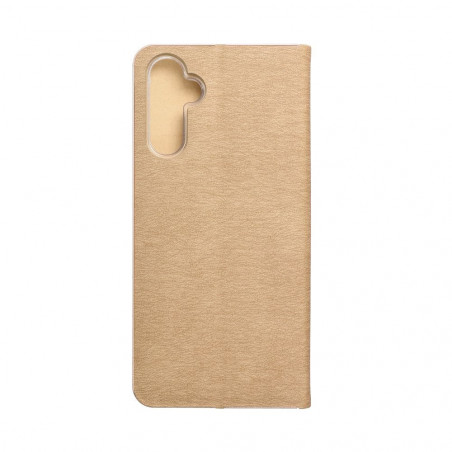 Samsung Galaxy A14 LTE Wallet Cases LUNA Book Gold Elegant  Gold 