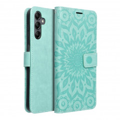 Samsung Galaxy A14 LTE Wallet Cases MEZZO Book Mandala  Green 