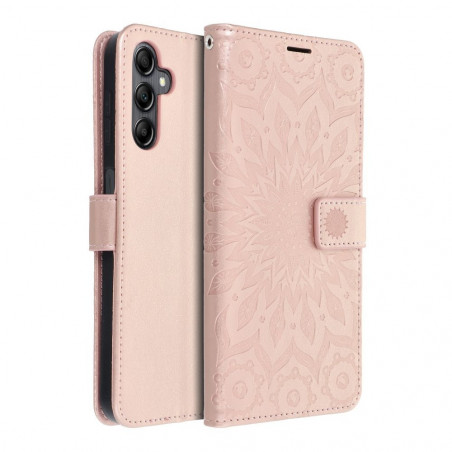 Samsung Galaxy A14 5G Wallet Cases MEZZO Book Mandala  Rose gold 