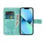 Samsung Galaxy A54 Wallet Cases MEZZO Book Tree  Green 