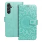 Samsung Galaxy A54 Wallet Cases MEZZO Book Mandala  Green 