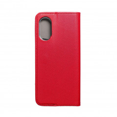 Oppo A17 Wallet Cases Smart Case Book Red 