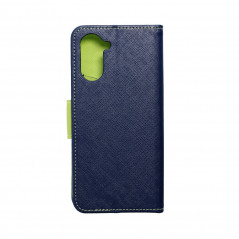 realme 10 Wallet Cases Fancy Book Navy / Lime 