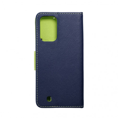 realme Narzo 50i Wallet Cases Fancy Book Navy / Lime 