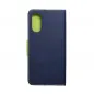 Oppo A17 Wallet Cases Fancy Book Navy / Lime 