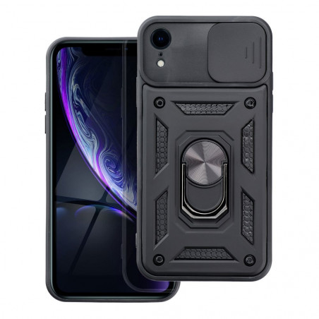 Apple iPhone XR Case Slide Armor Black 