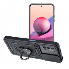 XIAOMI Redmi Note 10 5G Case Slide Armor Black 