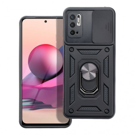 XIAOMI Redmi Note 10 5G Case Slide Armor Black 