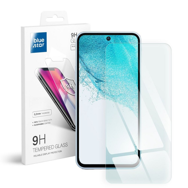 Samsung Galaxy A54 Tempered glass Blue Star 9H Transparent 