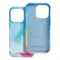 Apple iPhone 14 Pro Case Leather Mag Cover Elegant  MagSAFE  Color splash 