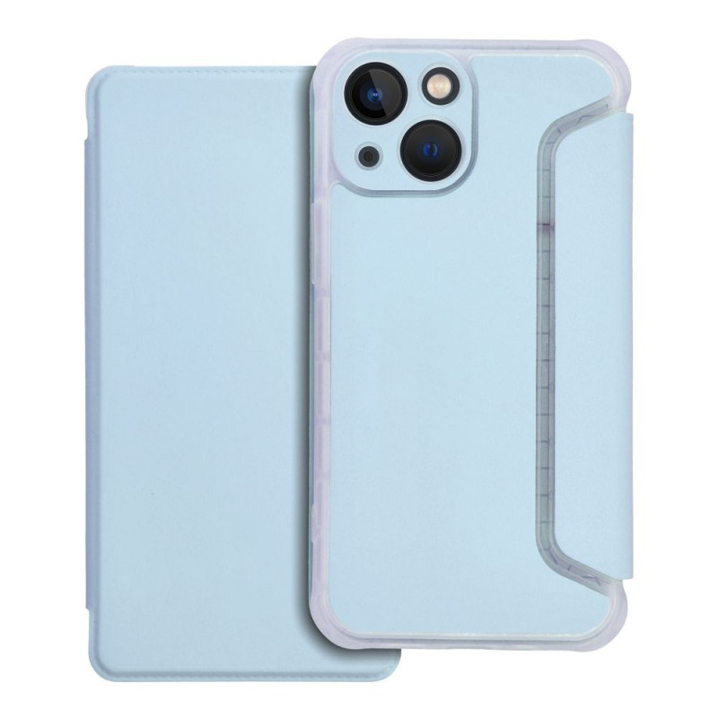 Apple iPhone 13 mini Wallet Cases Piano Book Light blue 