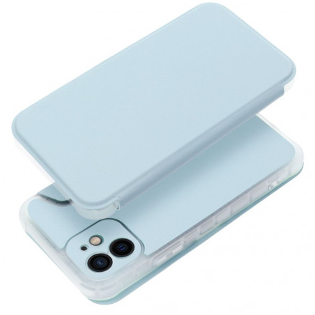 Apple iPhone 12 Wallet Cases Piano Book Light blue 