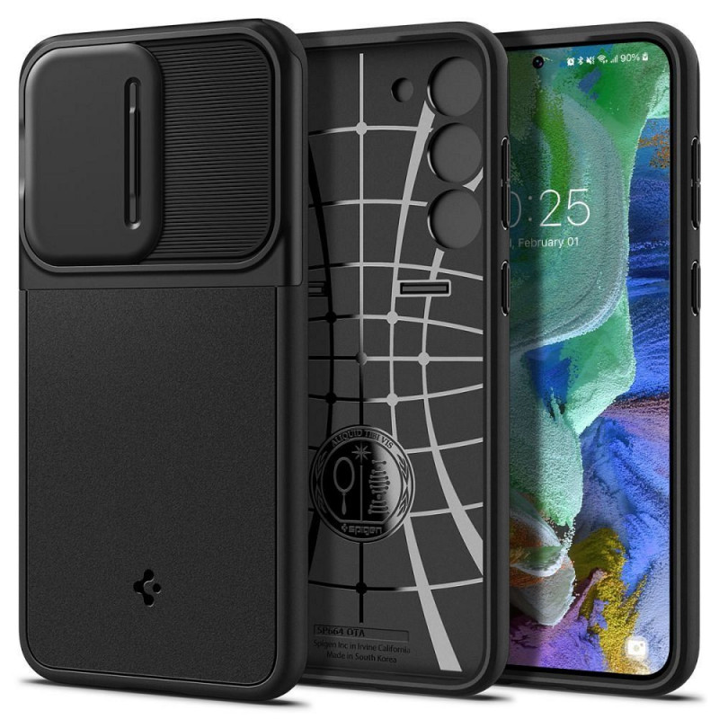 Samsung Galaxy S23 Plus 5G Case Spigen Optik Armor Black 