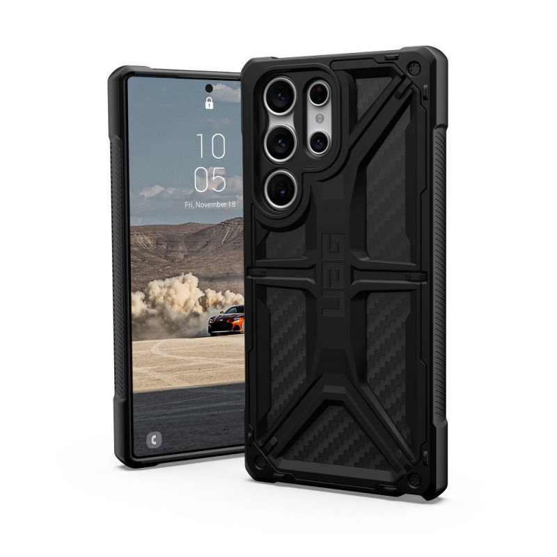 Samsung Galaxy S23 Ultra 5G Case Urban Armor Gear Monarch Premium case  MagSAFE  Carbon fiber 