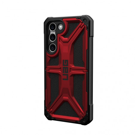 Samsung Galaxy S23 Plus 5G Case Urban Armor Gear Monarch Premium case  MagSAFE  Crimson