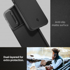 Samsung Galaxy A54 Case Spigen Optik Armor Black 