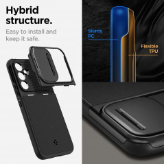 Samsung Galaxy A54 Case Spigen Optik Armor Black 