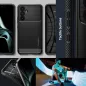Samsung Galaxy A54 Case Spigen Armor Carbon Fibre, Elegant  Black