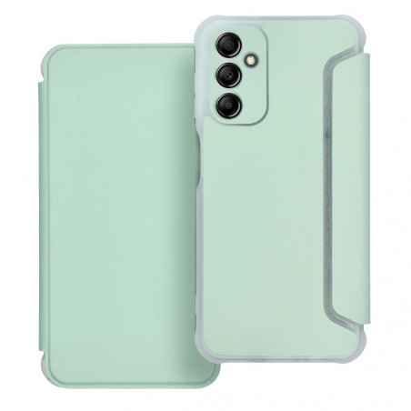 Samsung Galaxy A14 LTE Wallet Cases Piano Book Light green