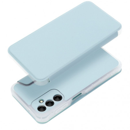 Samsung Galaxy A14 LTE Wallet Cases Piano Book Light blue