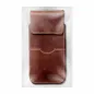 Apple iPhone 5 5S Univerzálne puzdro, Belt Holster ROYAL - Leather universal flap pocket Brown 