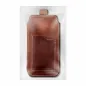 Apple iPhone 5 5S Univerzálne puzdro, Belt Holster ROYAL - Leather universal flap pocket Brown 