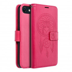 Apple iPhone 7 Wallet Cases MEZZO Book Dreamcatcher  Magenta 