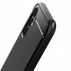 Samsung Galaxy A14 LTE Case Spigen Armor Carbon Fibre, Elegant  Black
