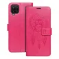 Samsung Galaxy A12 Wallet Cases MEZZO Book Dreamcatcher  Magenta 