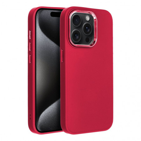 Apple iPhone 15 Pro Case FRAME Elegant Magenta