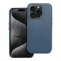 Apple iPhone 15 Pro Case Leather Mag Cover Elegant  MagSAFE  Indigo blue 