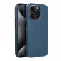 Apple iPhone 15 Pro Case Leather Mag Cover Elegant  MagSAFE  Indigo blue 