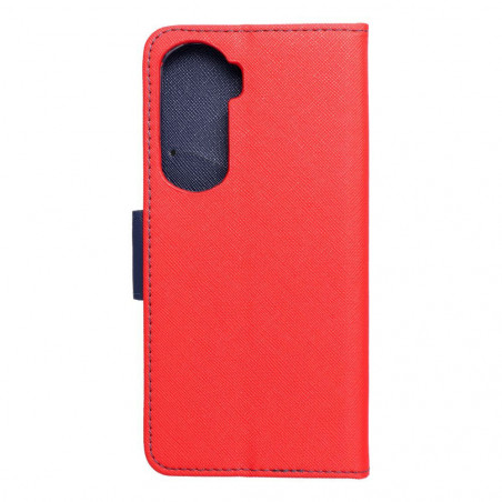 Honor 90 Lite 5G Wallet Cases Fancy Book Red / Navy 