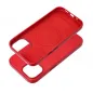 Apple iPhone 15 Case Leather Mag Cover Elegant  MagSAFE  Red 