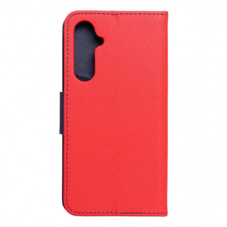 Samsung Galaxy S23 FE Wallet Cases Fancy Book Red / Navy 