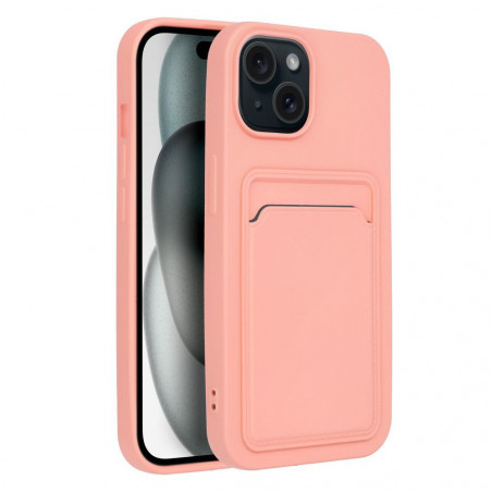 Apple iPhone 15 Case Card Pink 